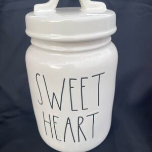 Rae Dunn Sweetheart Jar